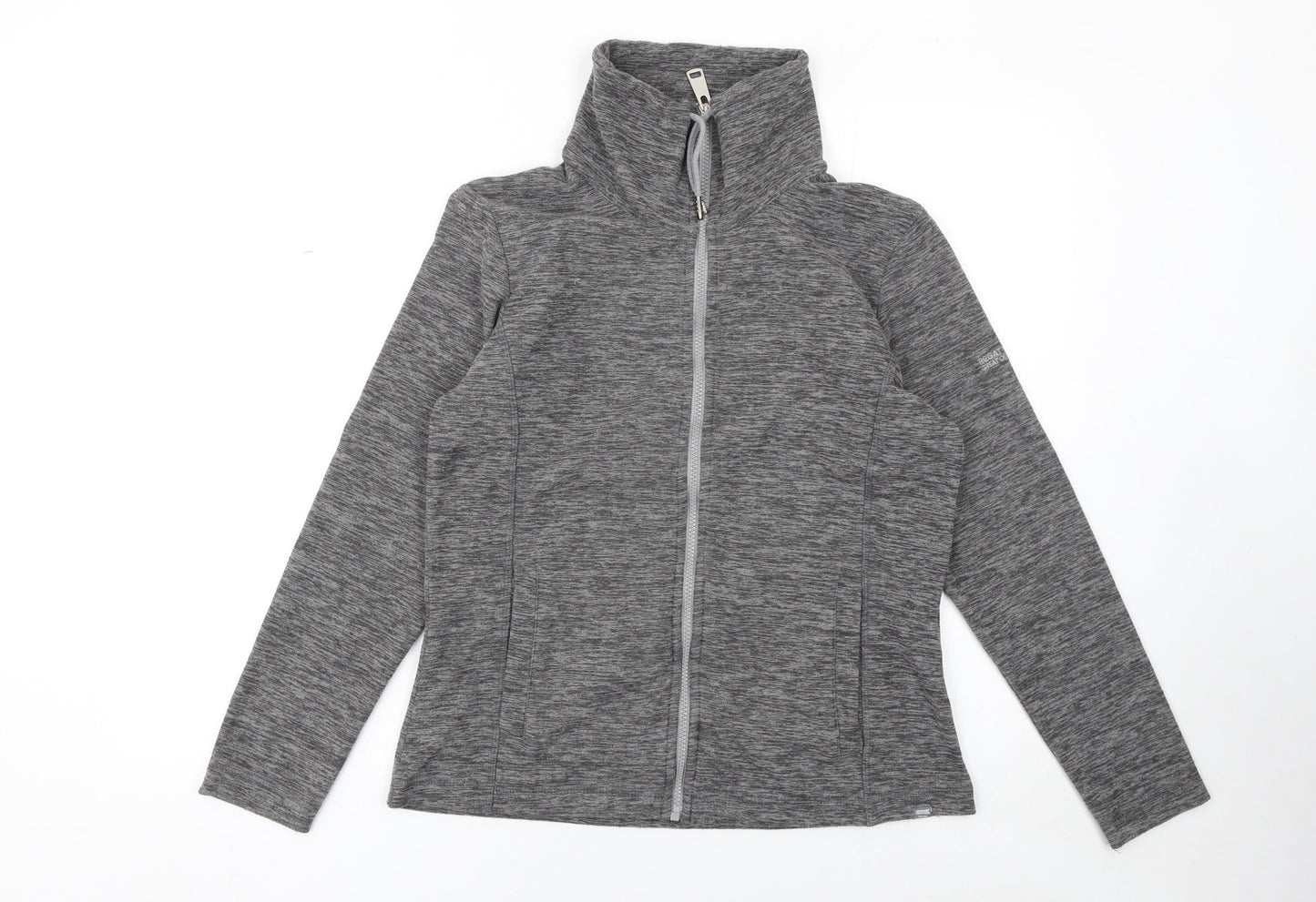 Regatta Womens Grey Full Zip Lightweight Activewear Jacket UK 12