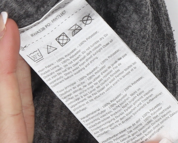 Regatta Womens Grey Full Zip Lightweight Activewear Jacket UK 12