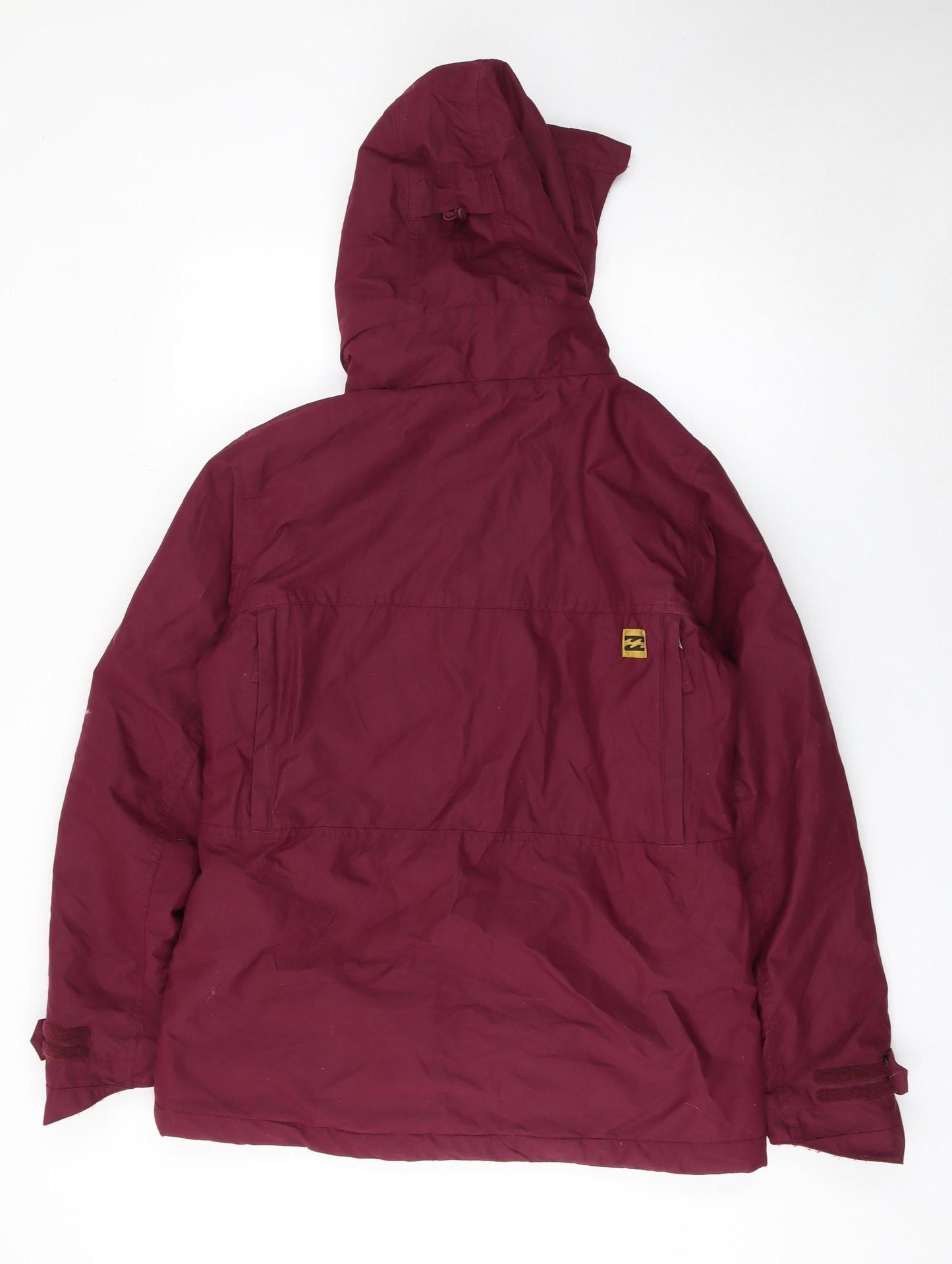 Womens UK Size L Regular Billabong Red Polyamide Jacket