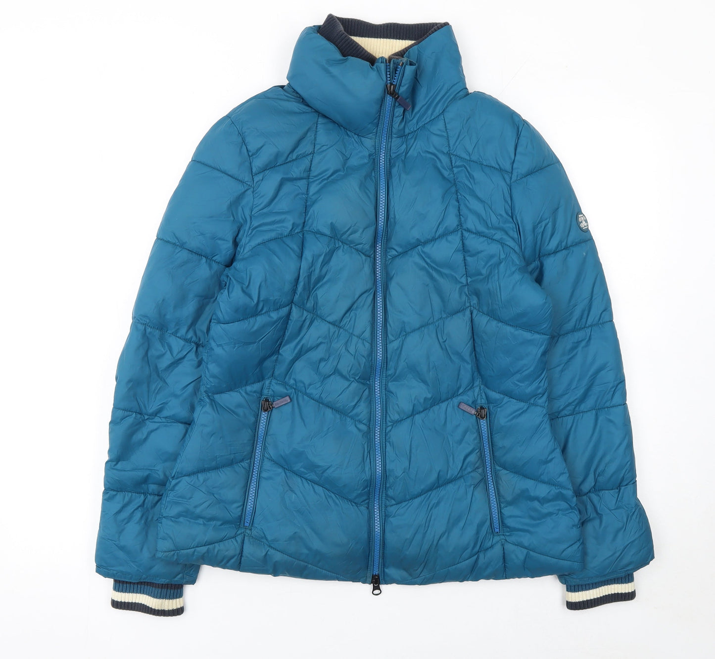 Barbour Womens Blue Size 10 Quilted FibreDown Puffer Jacket