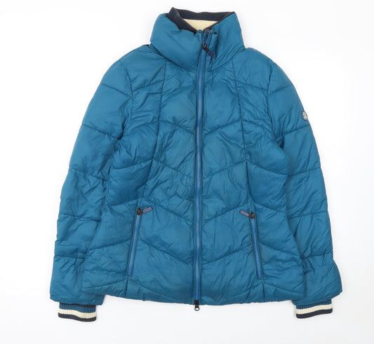 Barbour Womens Blue Size 10 Quilted FibreDown Puffer Jacket