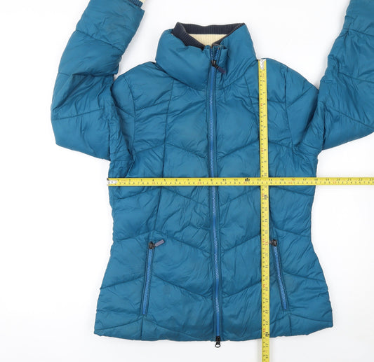 Barbour Womens Blue Size 10 Quilted FibreDown Puffer Jacket