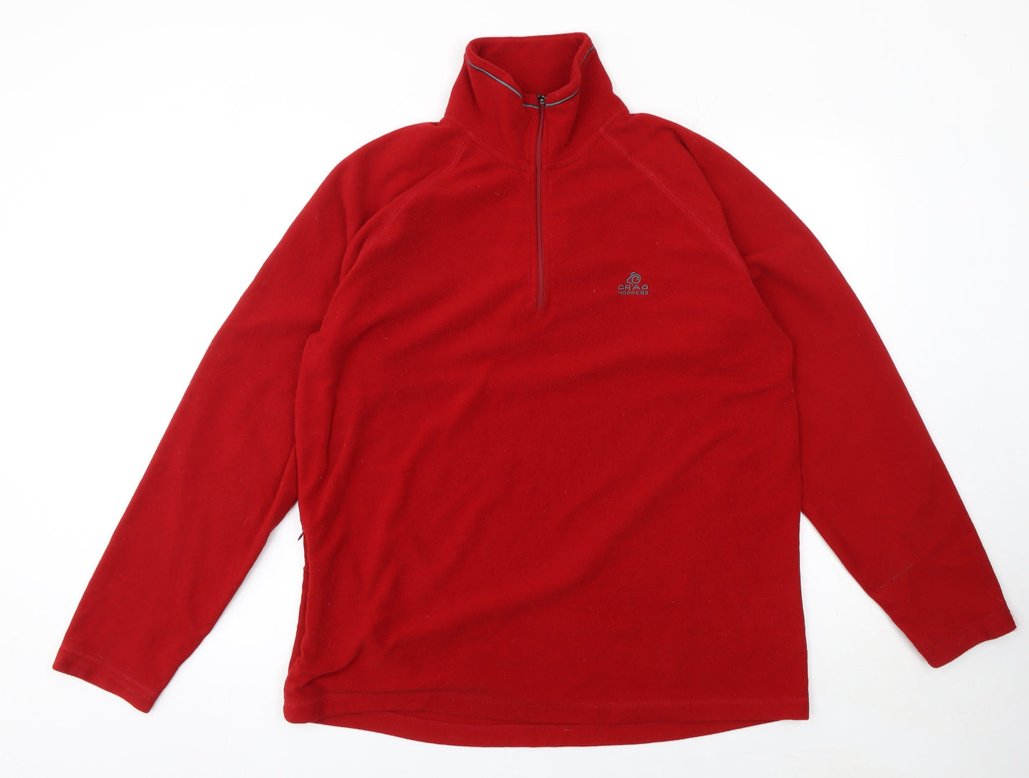 Mens UK L Regular Craghoppers Red Pullover Sweatshirt