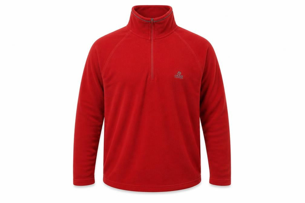 Mens UK L Regular Craghoppers Red Pullover Sweatshirt