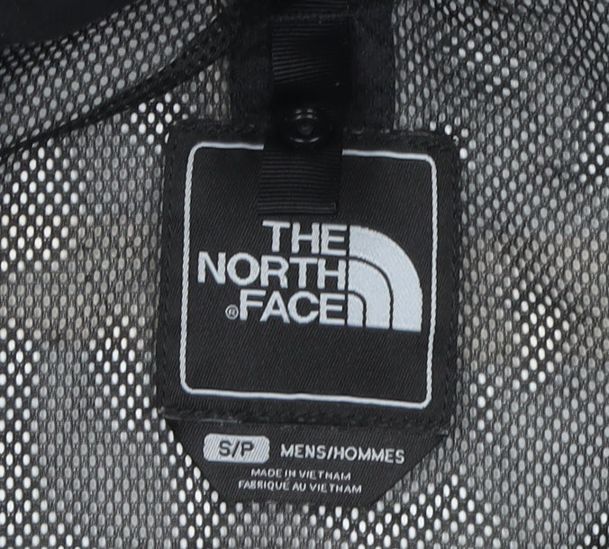 The North Face Men's Black Waterproof Hooded Rain Jacket Size S