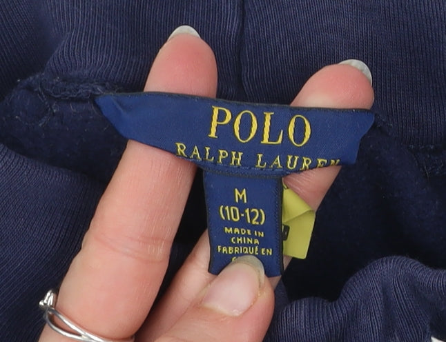 Ralph Lauren Teens Blue Jogger Sweatpants Size 10-12 Cotton Blend