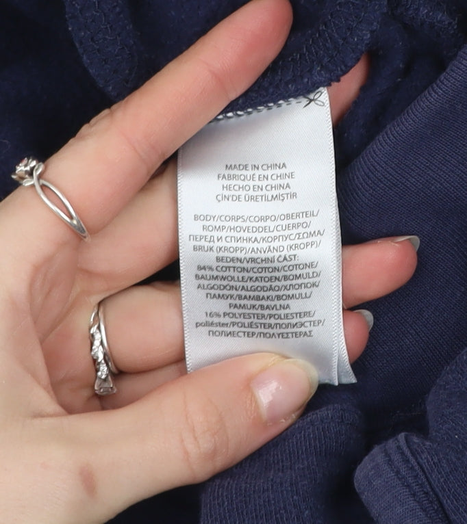 Ralph Lauren Teens Blue Jogger Sweatpants Size 10-12 Cotton Blend