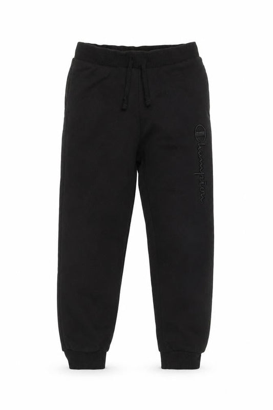 Champion Boys Black Jogger Sweatpants Medium 9-10 Years Activewear