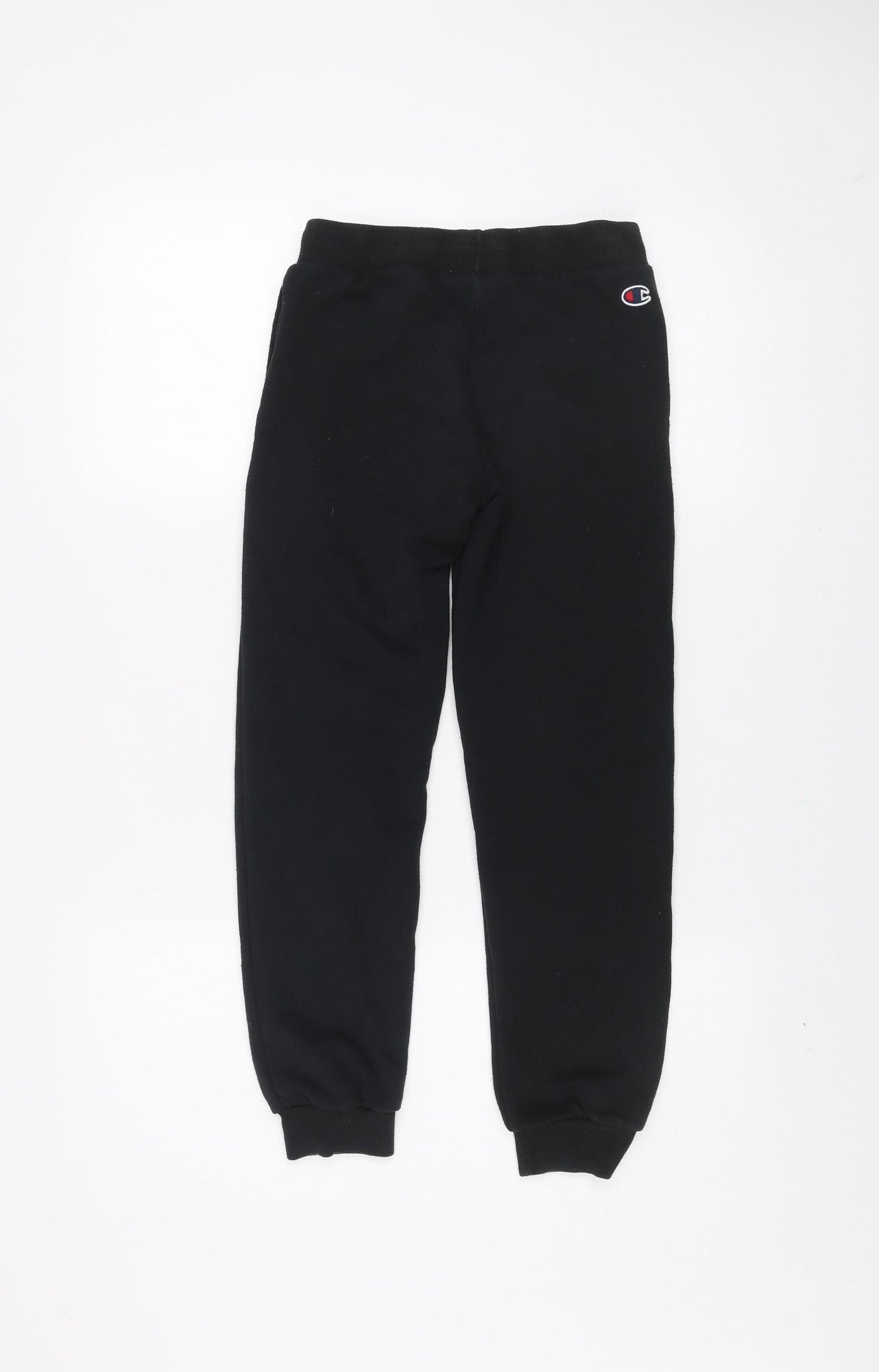 Champion Boys Black Jogger Sweatpants Medium 9-10 Years Activewear
