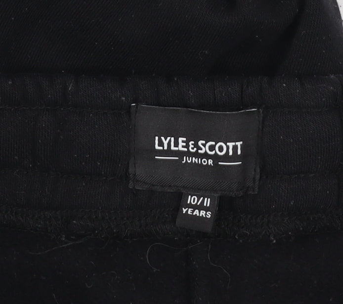 Lyle & Scott Junior Boys Black 10-11 Years Jogger Sweatpants