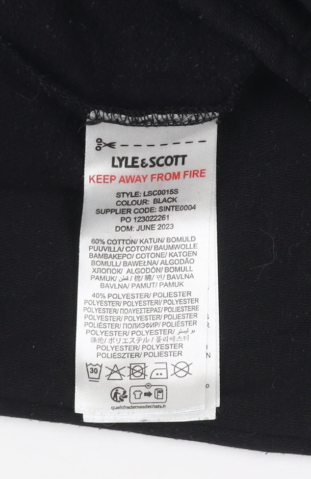 Lyle & Scott Junior Boys Black 10-11 Years Jogger Sweatpants