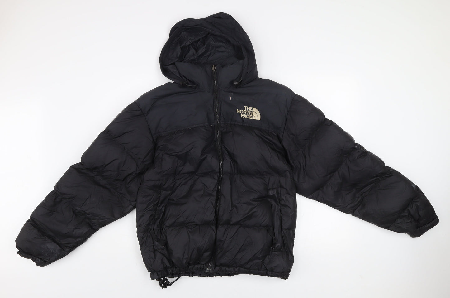 The North Face Men's Black M Puffer Jacket Hooded Down Coat