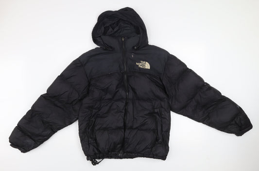 The North Face Men's Black M Puffer Jacket Hooded Down Coat