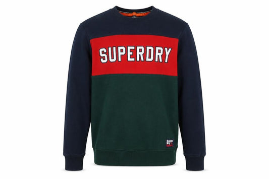 Mens UK S Regular Superdry Multicoloured Pullover Sweatshirt