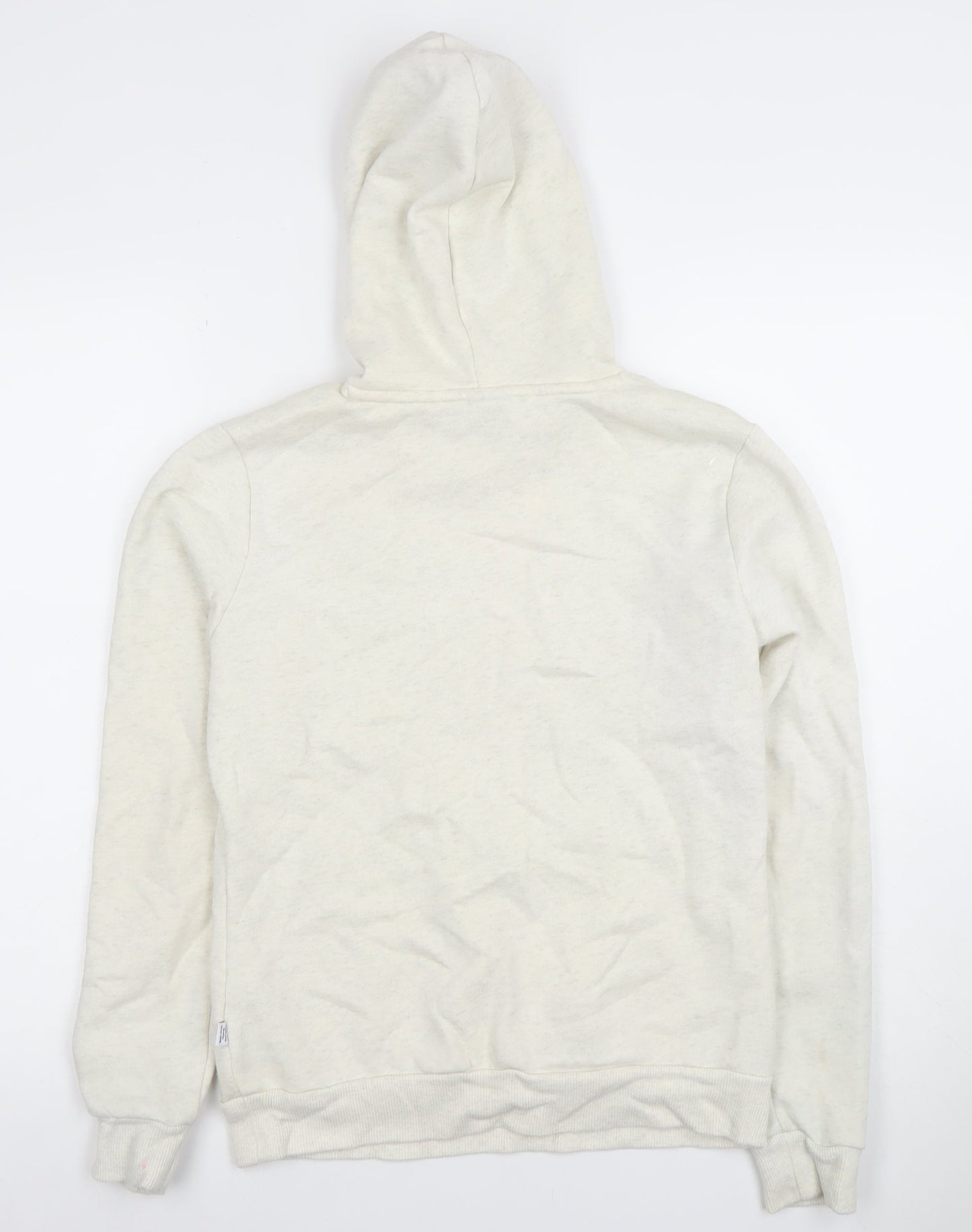 Mens UK S Regular PUMA Ivory Pullover Hoodie