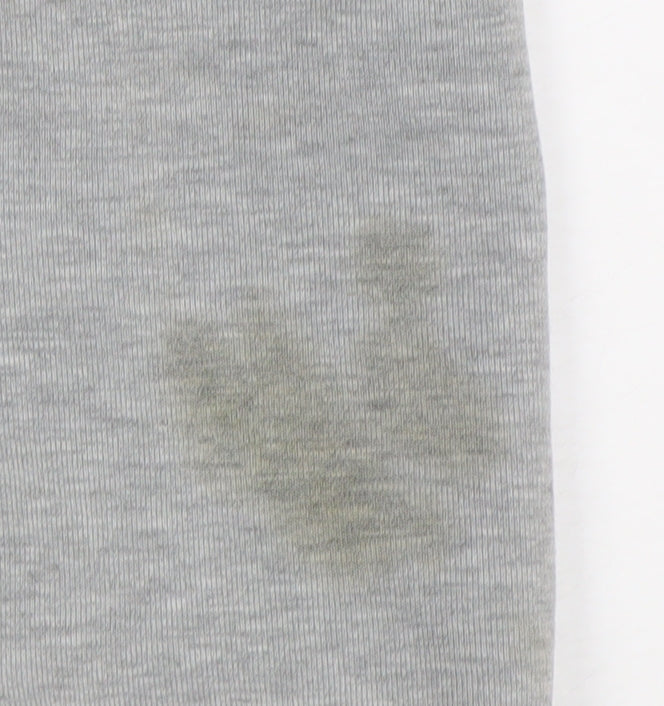 Nike Men's Grey Crew Neck Long Sleeve Logo Sweatshirt S