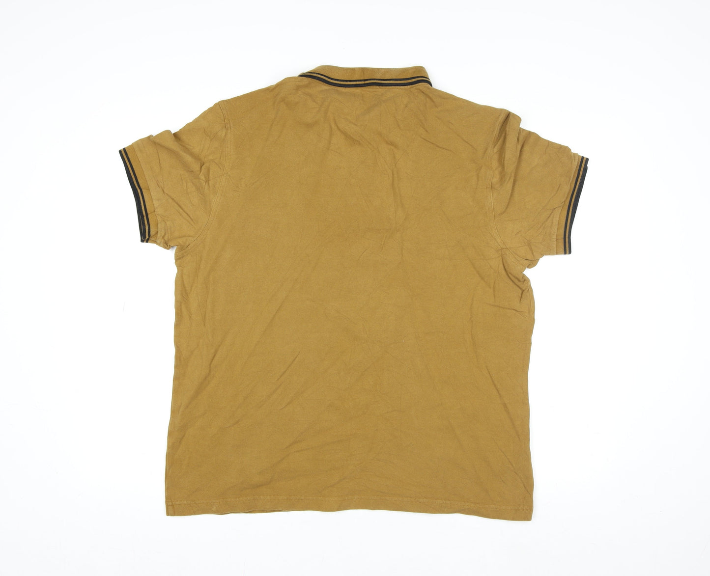 Fred Perry Men's Brown XL Cotton Polo Shirt Classic Style