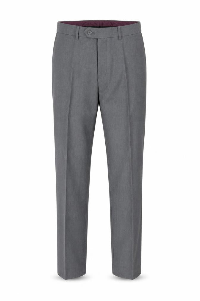 Dunnes Men's Grey Slim Fit Dress Pants 34W 33L Trouser