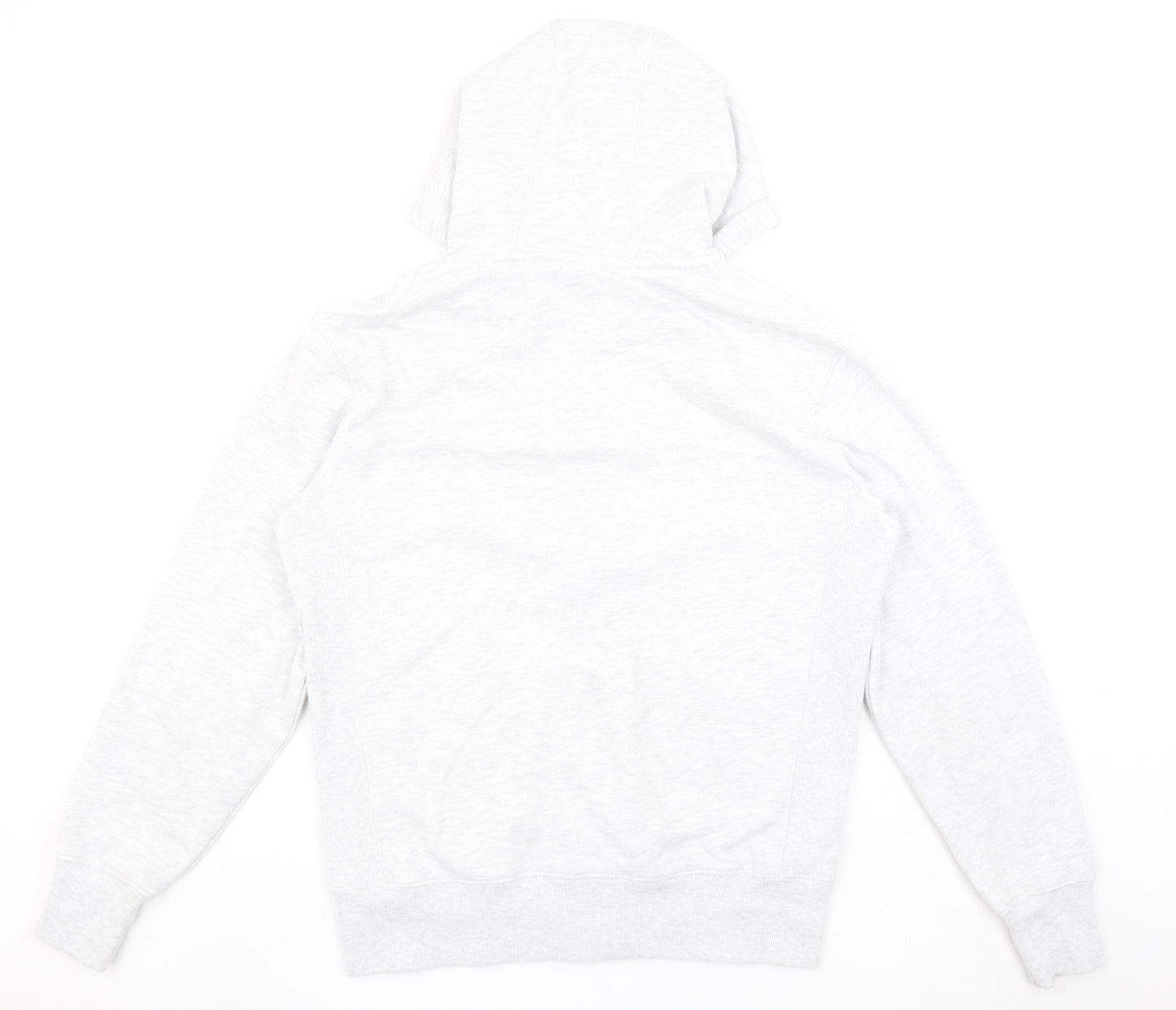 Superdry Men's Grey Full Zip Hoodie Size M Regular Fit