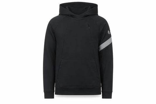 Nike Boys Black Dri-FIT Pullover Hoodie M 137-147cm Reflective Sportswear