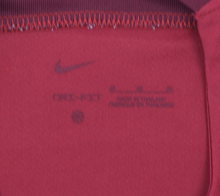 Nike Boys Red Liverpool FC 7-8 Years Football Jersey T-Shirt