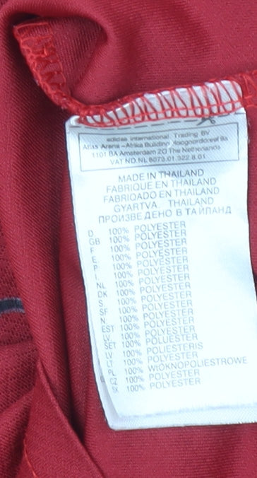 Nike Boys Red Liverpool FC 7-8 Years Football Jersey T-Shirt