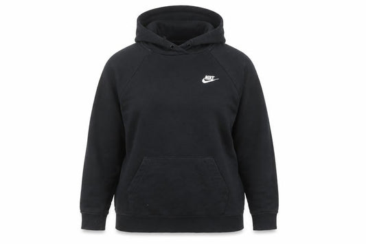 Womens UK L Regular Nike Black Pullover Hoodie