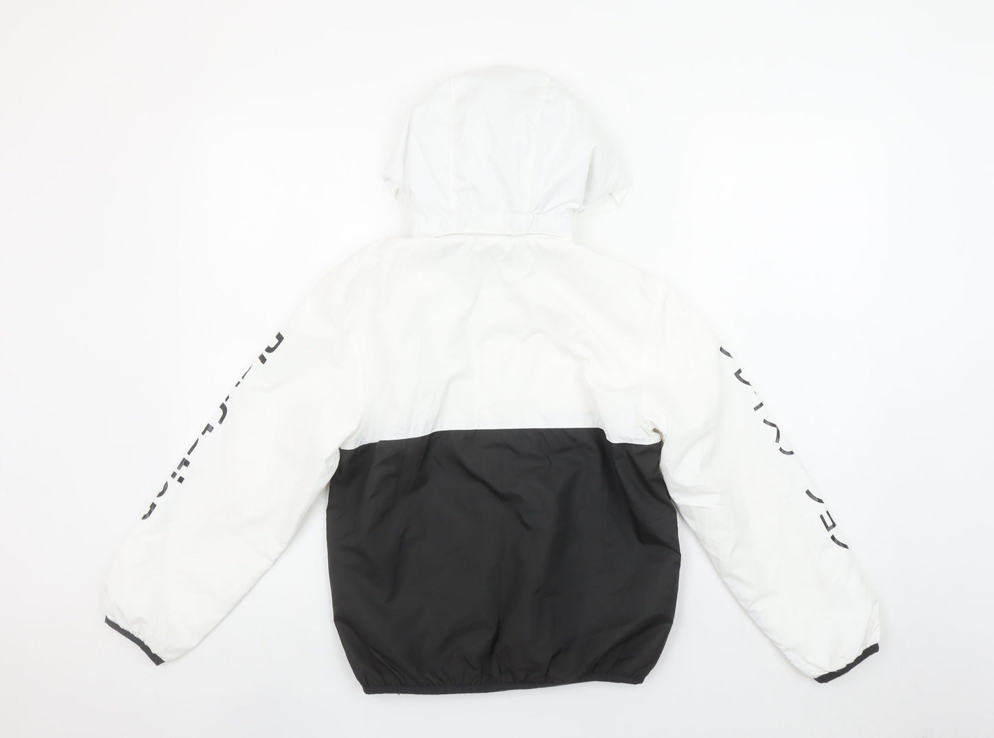 H&M Boys PlayStation Black White Hooded Windbreaker Jacket 8-10 Years