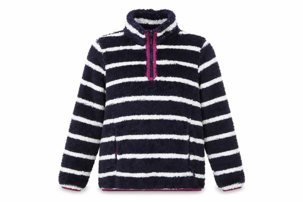 Womens UK 12 Regular Mountain Warehouse Blue Pullover Sweatshirt
