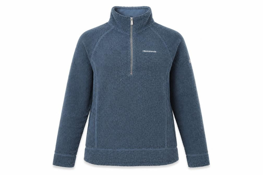 Womens UK S Regular Craghoppers Blue Pullover Sweatshirt