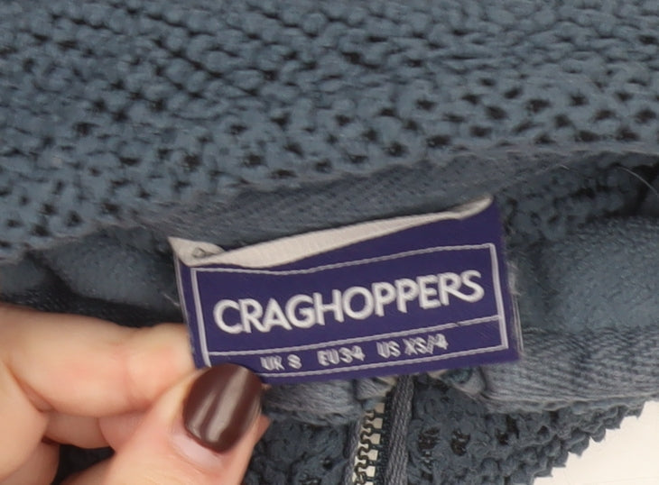 Womens UK S Regular Craghoppers Blue Pullover Sweatshirt
