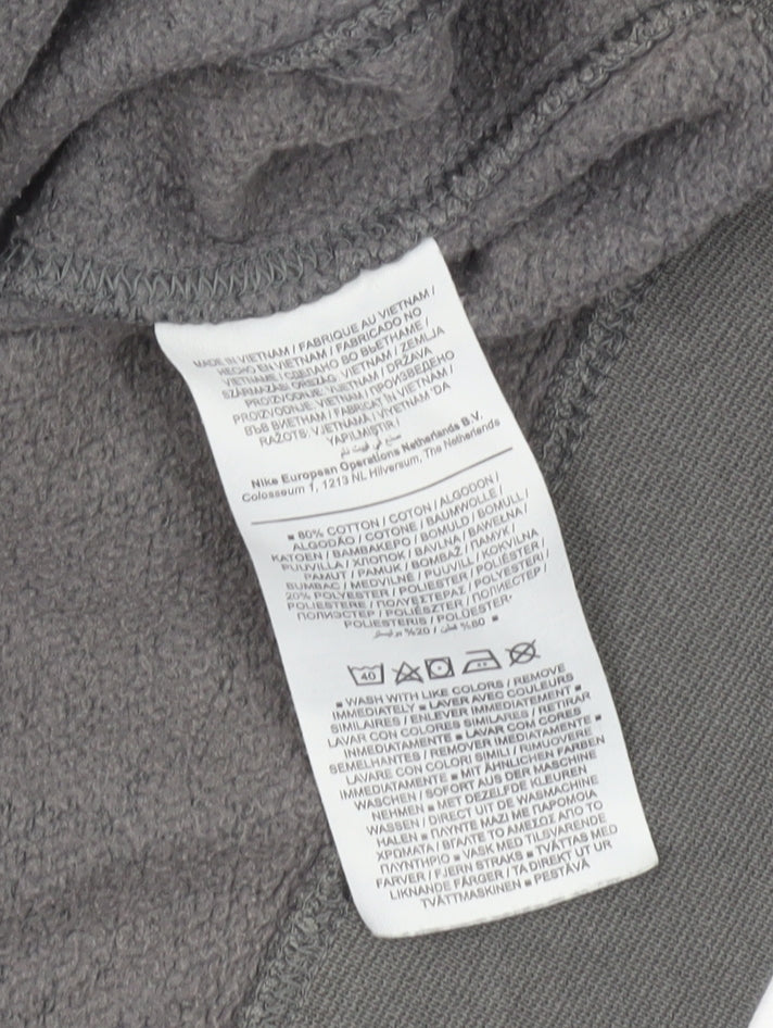 Nike Men's Grey Crew Neck Sweatshirt M Regular Fit Pullover