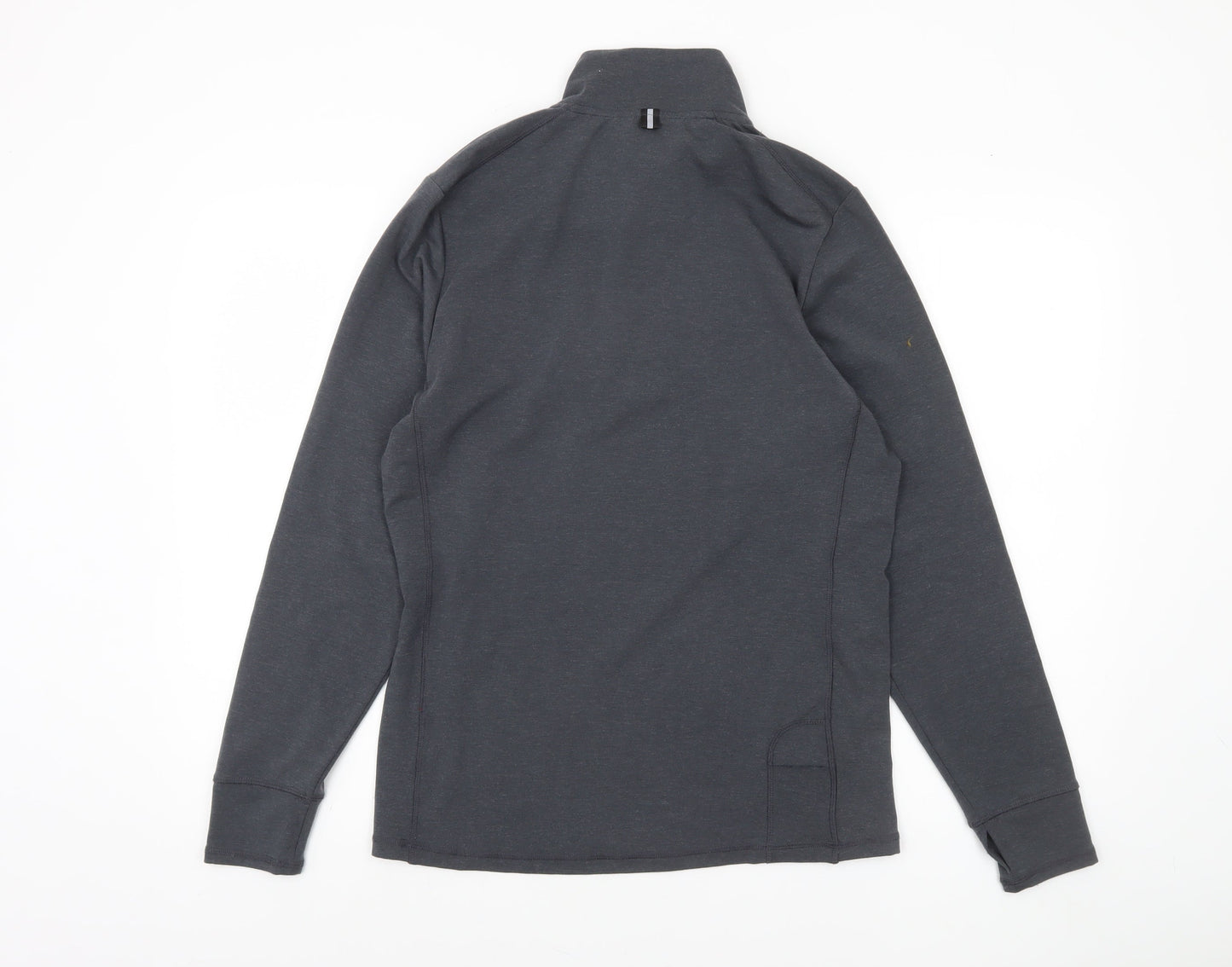 Red Original Men's Grey 1/4 Zip Pullover Sweatshirt S Regular Fit