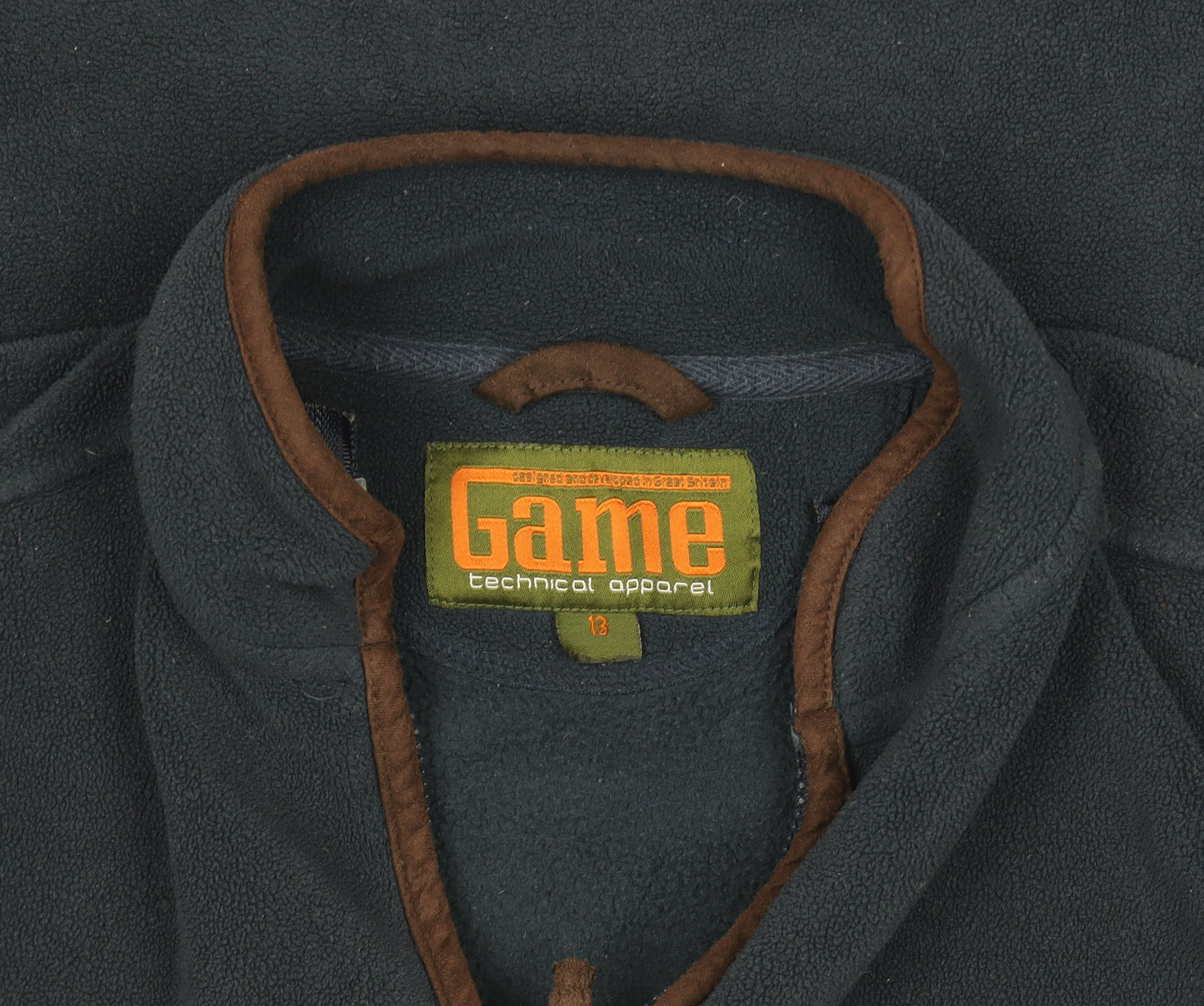Game Womens Black Fleece Bodywarmer Waistcoat Size 13