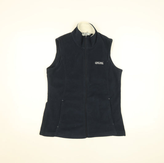 Womens UK Size 10 Regular Regatta Blue Polyester Waistcoat