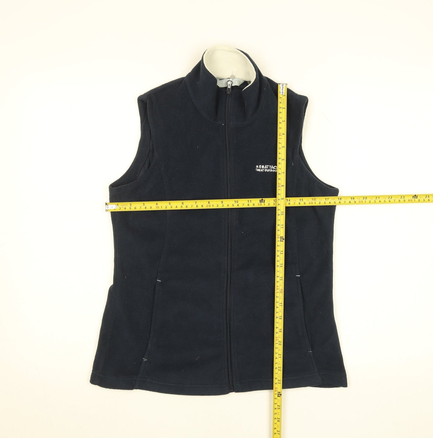 Womens UK Size 10 Regular Regatta Blue Polyester Waistcoat
