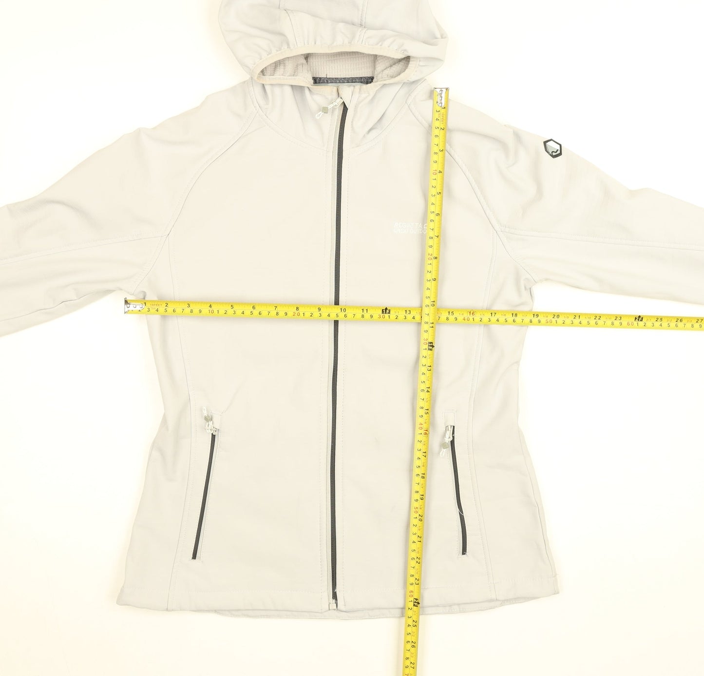 Womens UK Size 12 Regular Regatta Grey Polyester Blend Jacket