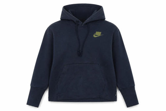 Womens UK S Regular Nike Black Pullover Hoodie