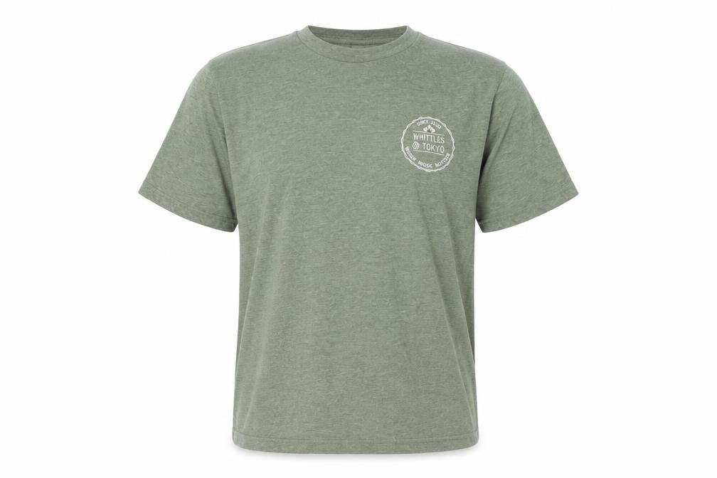Gildan Men’s Green Tokyo Music Skull Graphic T-Shirt Size M