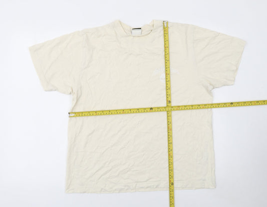 Mens UK Size L Timberland Beige  Cotton T-Shirt