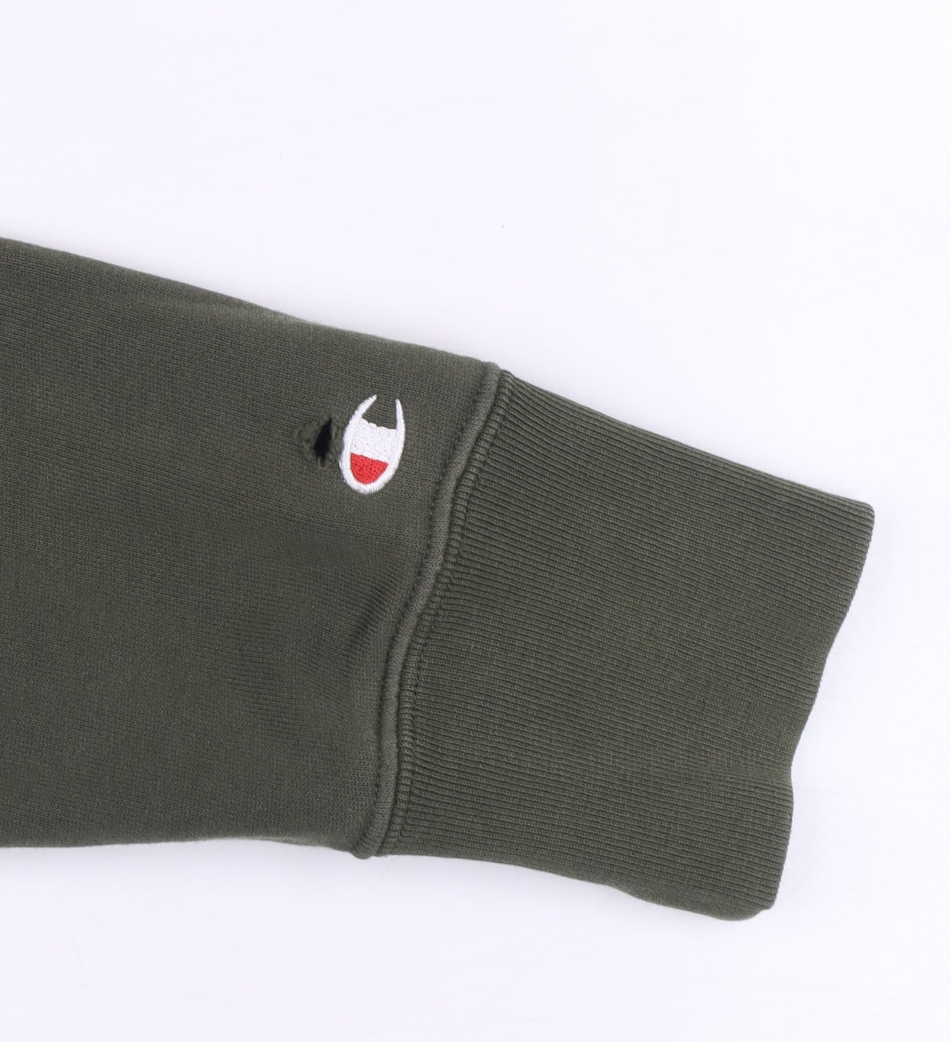 Champion Mens Green Crew Neck Pullover Sweatshirt XS Cotton