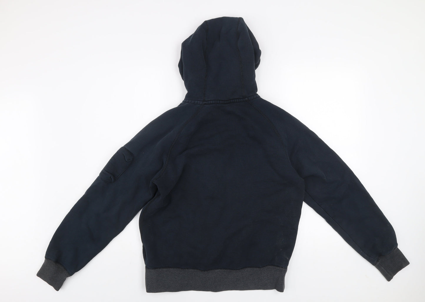 Nike Men's Blue Hooded Full Zip Activewear Jacket Size M
