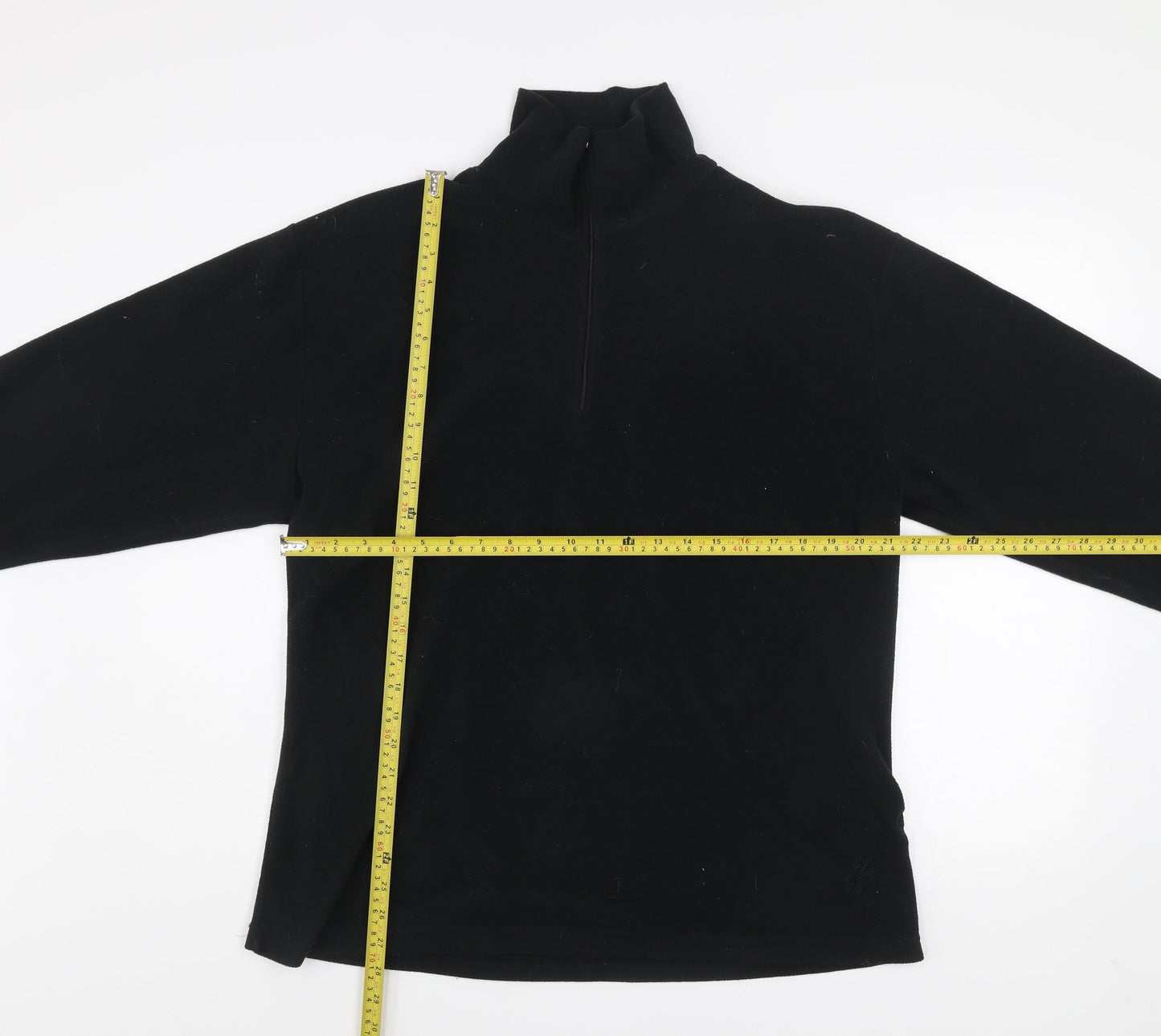 Snow+Rock Men's Black XL Fleece 1/2 Zip Pullover Sweatshirt
