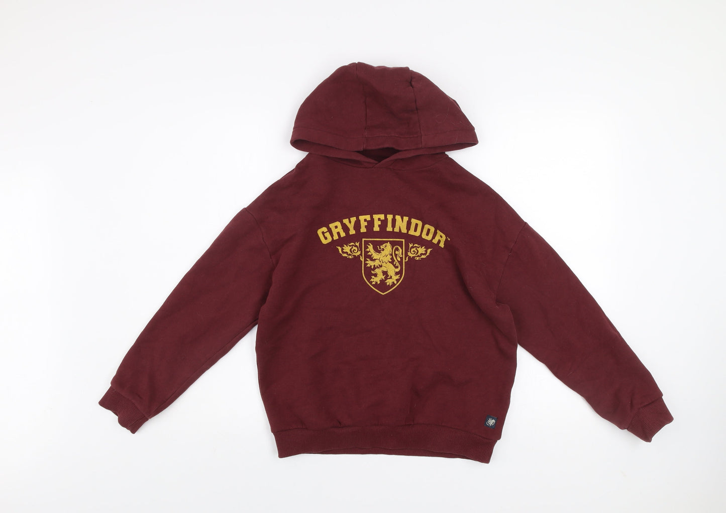 Marks and Spencer Boys Red Gryffindor Hoodie 10-11 Years Pullover Fleece