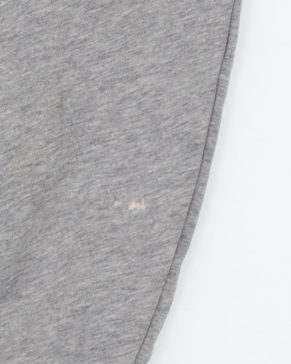 Adidas Men's Grey Pullover Sweatshirt M Vintage Sports Fleece Crew Neck