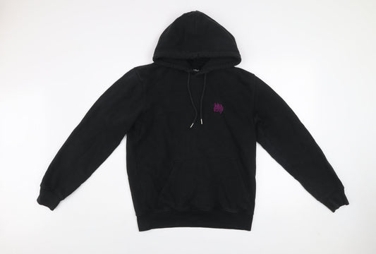 Banana Industries Men’s Black Pullover Hoodie Small Organic Cotton
