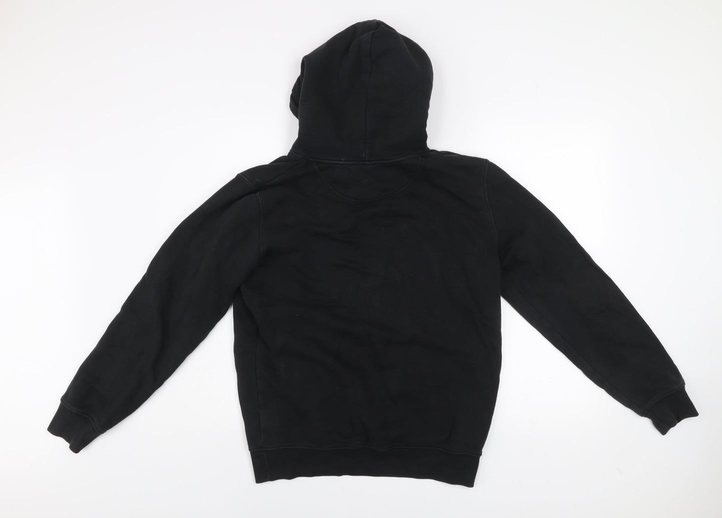 Banana Industries Men’s Black Pullover Hoodie Small Organic Cotton