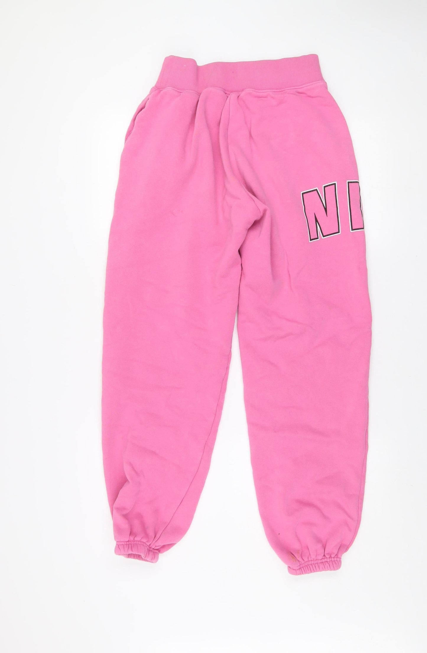 Nike Women's Pink XS Jogger Sweatpants Cotton Blend