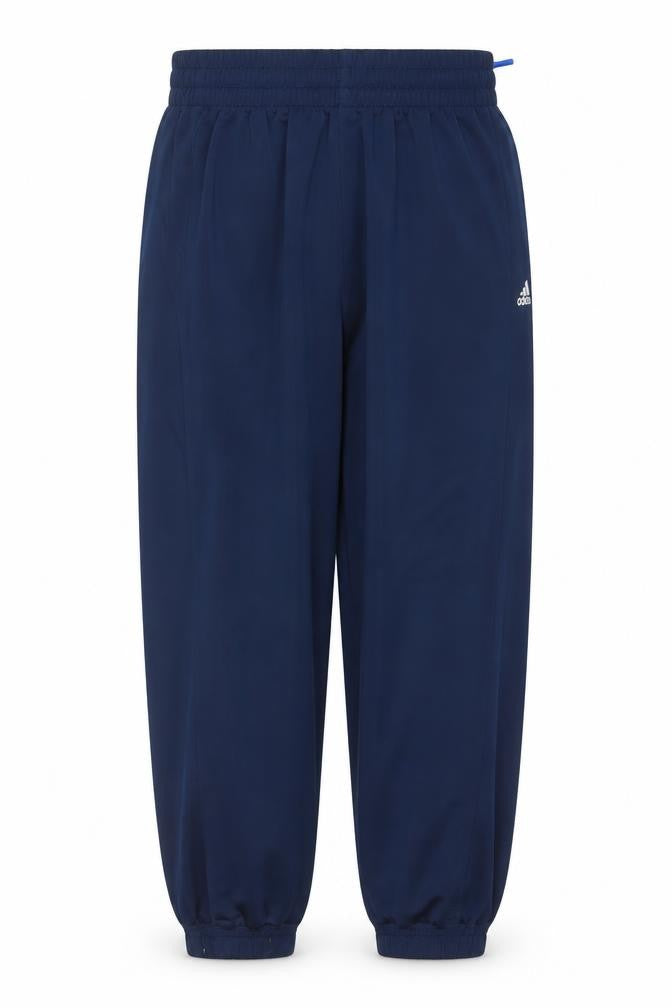 Adidas Boys Blue 7-8 Years Track Pants Quick Dry Elastic Waist Activewear