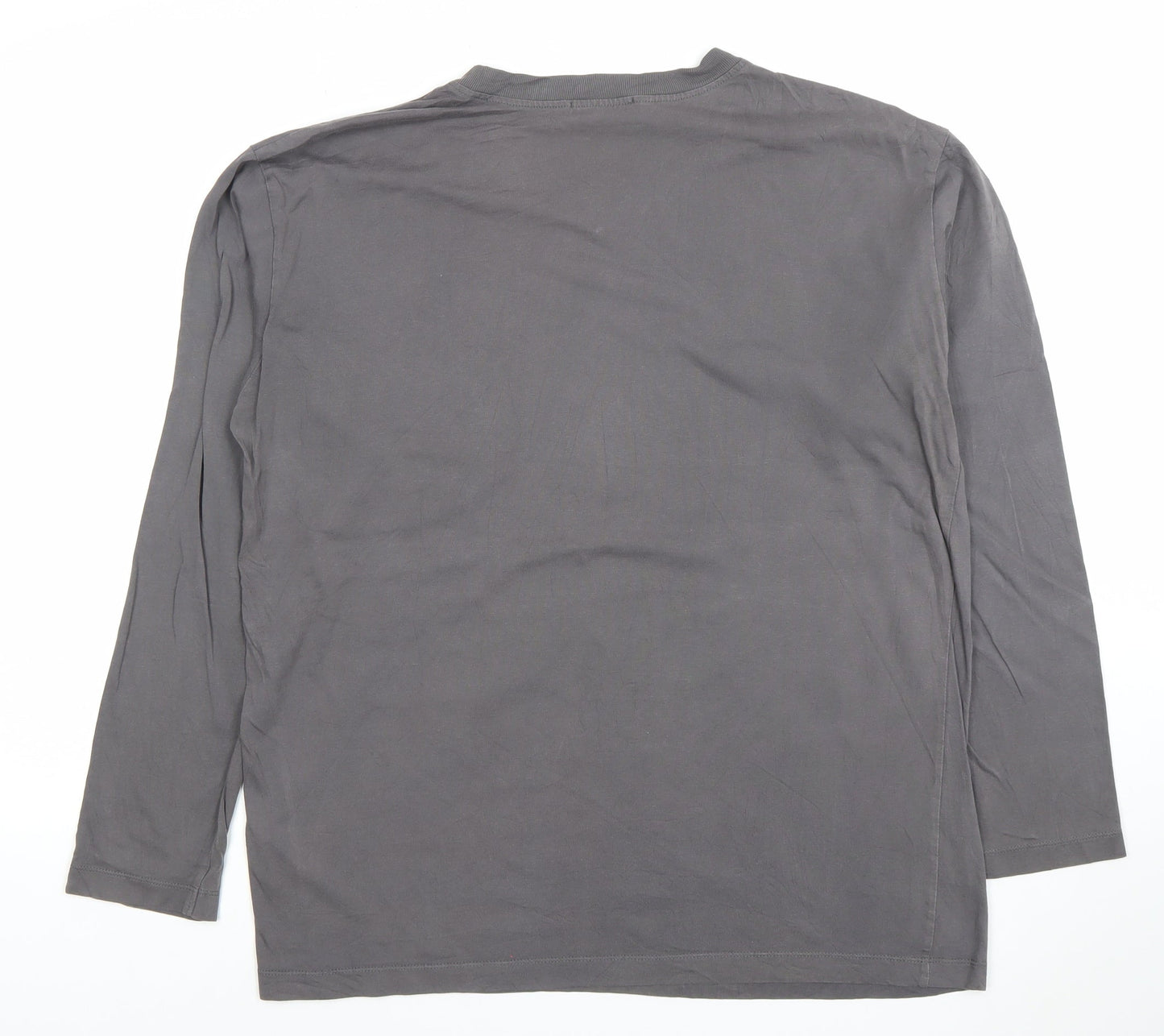 Mens UK Size L GUESS Grey  Cotton T-Shirt